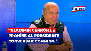 🔴🔵Hernando de Soto: “Vladimir Cerrón le prohíbe al presidente Castillo conversar conmigo”
