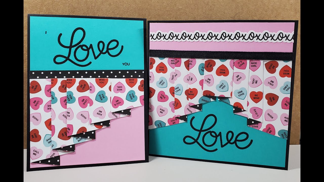 Curtain Fold Cards 2 Ways! YouTube