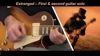 Estranged - First & second guitar solo screenshot 4