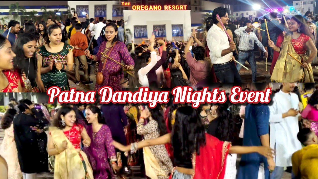 Patna Dandiya Nights Event 2024 | The Oregano Resort Dandiya Nights | #dandiyanights #Patna #Bihar