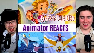 REACTING to *The Rescuers Down Under* SOFT REBOOT?!! (First Time Watching) Animator Reacts