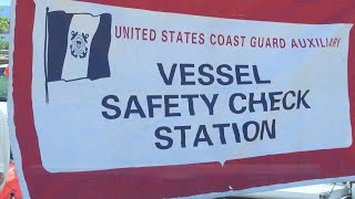 Coast Guard Auxiliary provide free vessel safety checks