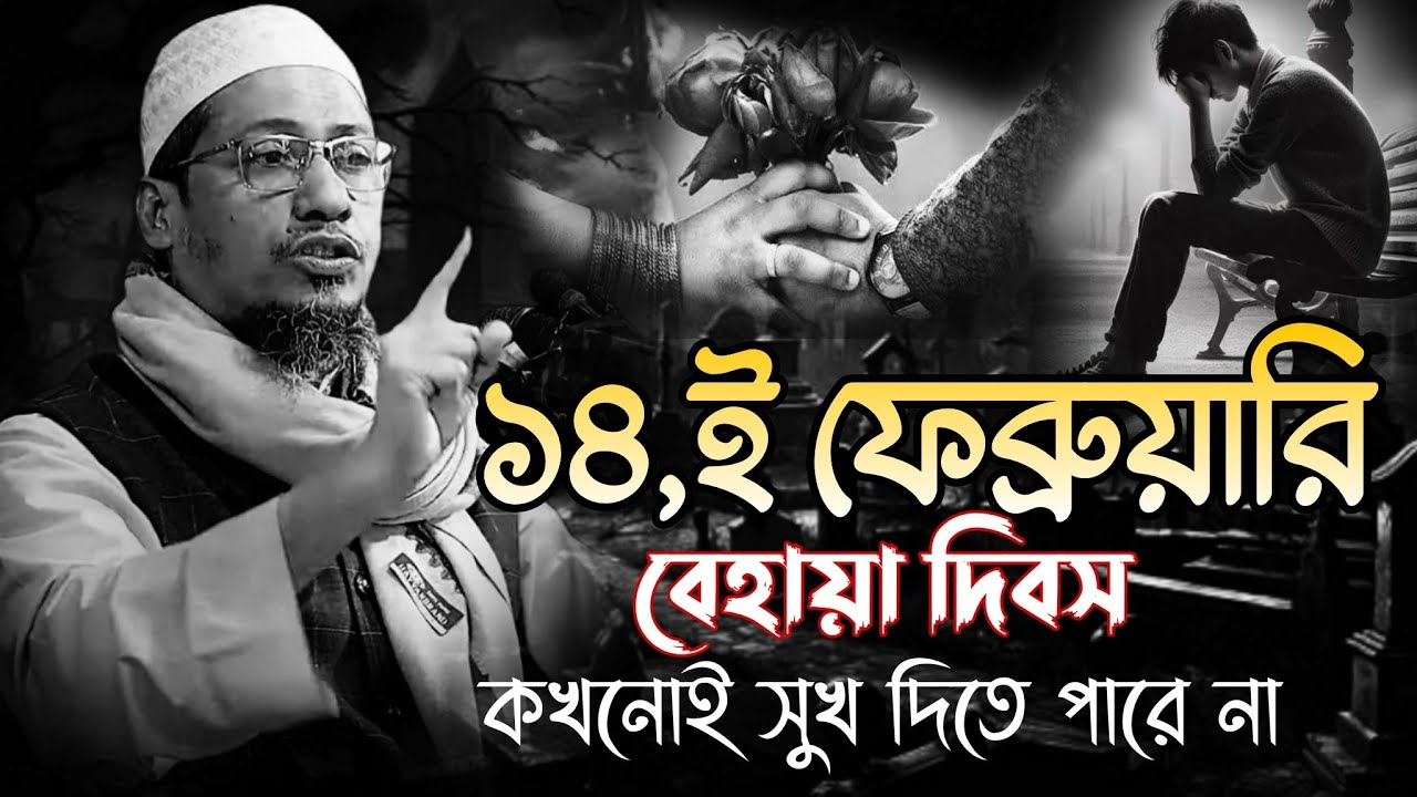 ১৪ই ফেব্রুয়ারি | যা শুনলে কলিজা কেঁপে উঠবে | আনিস রহমান আশরাফী নতুন ওয়াজ | Anichur Rahman ashrafi 