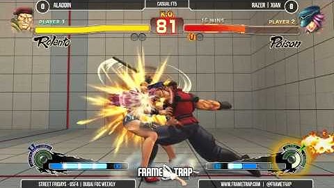 Razer | Xian (Gen) vs Nox aka Nox2 (Rolento) - First to 3 - Street Fridays Season Finale June 2015