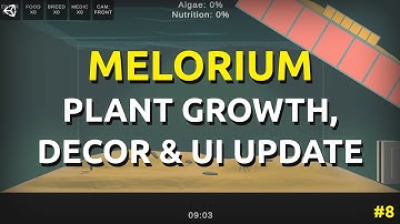 Plant Growth, Decorations & UI Update | Indie Game Devlog #8