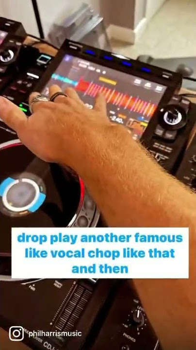 How to flip a track on DJ decks!