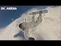 Snowboarders vs skiers 3 fights crashes and angry people