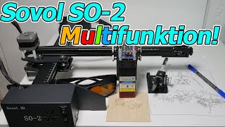 Sovol SO-2 Multifunktion: Schneiden, Gravieren, Lasern, Schreiben!