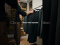 Suit Selection Before the City Wakes #focus #discipline