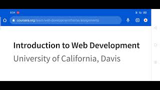 Coursera all weeks answers || Introduction to web development || ? Result Get 5x views??