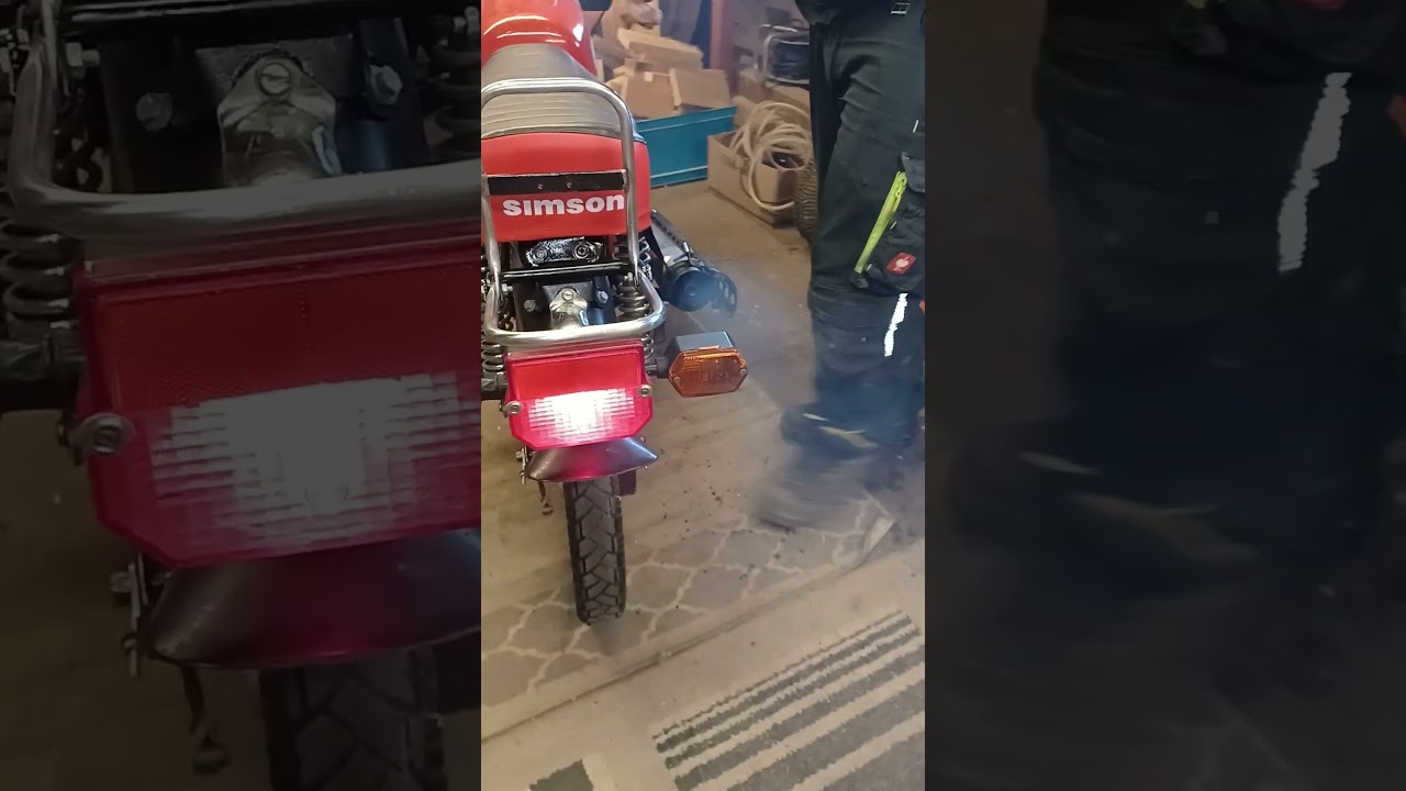 Simson S51 Enduro Sounf ohne Auspuff😂