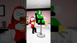 JJ Barber Alo 😂😒 #roblox #shorts #maizen #animation #memes