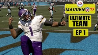Madden NFL 17: Ultimate Team with Team SGU - EP1 (Creation, Picking Stars, And More)