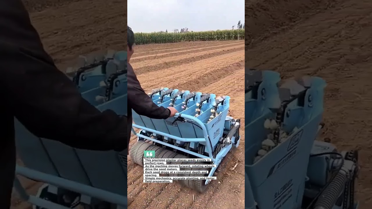 Precision Vegetable Planting in Seconds | Smart Farming Tool 