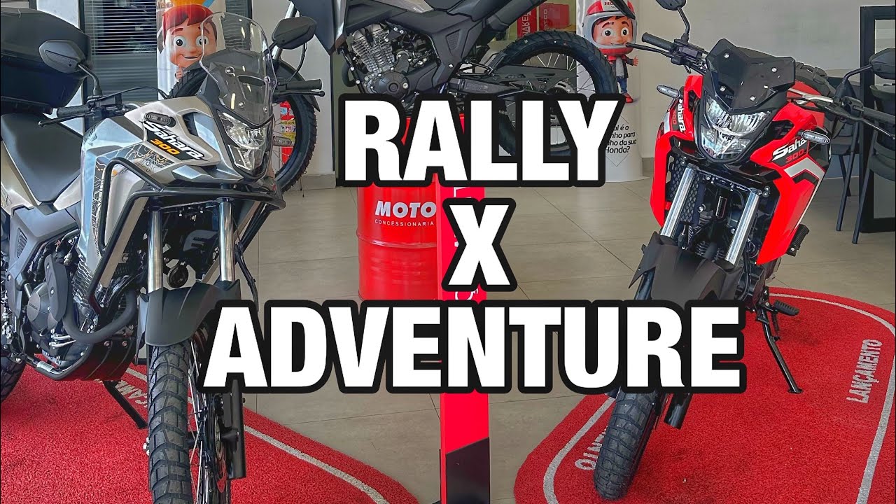 XRE SAHARA RALLY VS XRE SAHARA ADVENTURE | DIFERENÇA ENTRE AS DUAS | NOVA XRE 300 SAHARA 2024