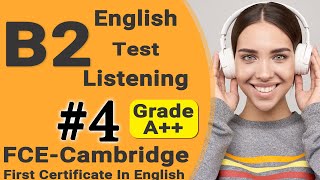 Listening B2 | FCE Practice Test with Answers - English Listening B2 Cambridge FULL Ingles B2 exam º