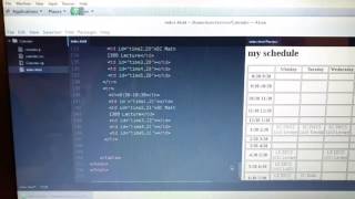 EECS Calendar Lab screenshot 5