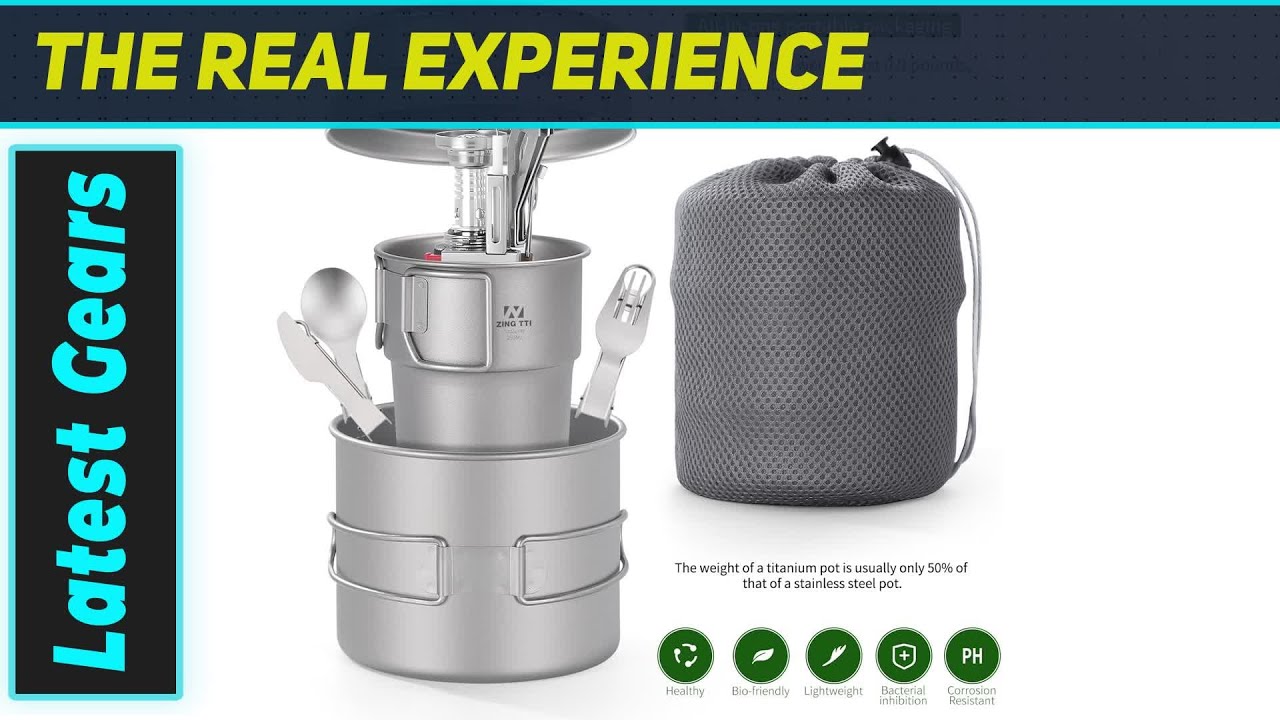 Zing Tti Titanium Cooker Set: The Ultimate Lightweight Camping Kitchen!