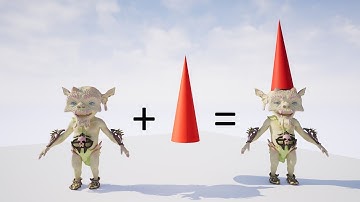 Attach Static Mesh to Skeletal Mesh in Unreal Engine Tutorial