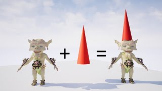 Attach Static Mesh to Skeletal Mesh in Unreal Engine Tutorial