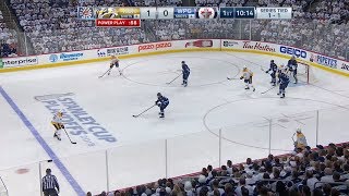 2018 Stanley Cup. R2, G3. Predators vs Jets. May 1, 2018 screenshot 2