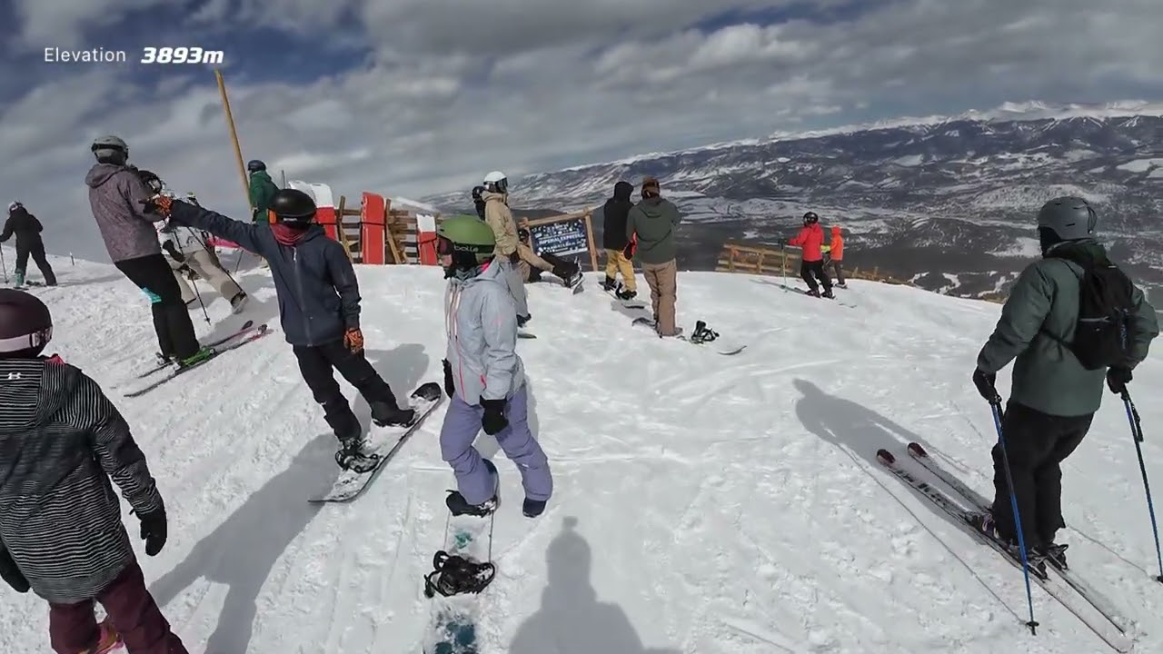 Imperial Superchair in Breckenridge, Colorado | North America's Peak | February 2024