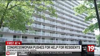 Congresswoman pushes for help for Akron HUD residents