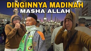 Download Lagu SITUASI JAMAAH UMRAH DI MADINAH AWAL MUSIM DINGIN MP3