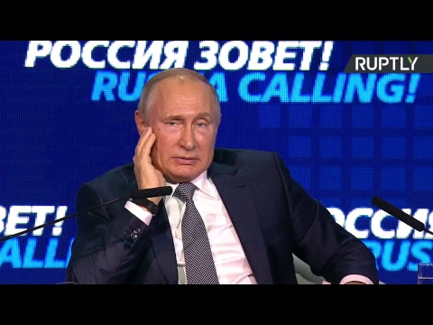 Putin speaks at ‘Russia Calling’ Forum (Streamed live)