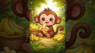The Monkey Who Loved Bananas Too Much 🍌🐒 | Funny Kids Story with a Sweet Lesson News