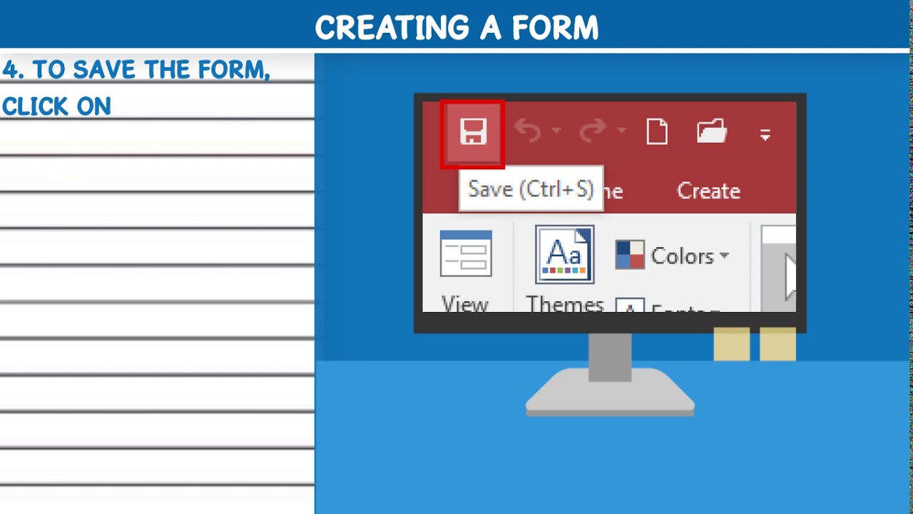 Creating Forms in Access | Access | Smart with Access - YouTube