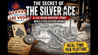 The Secret of the Silver Ace | A Las Vegas Mystery Story While a Pen Plotter Draws