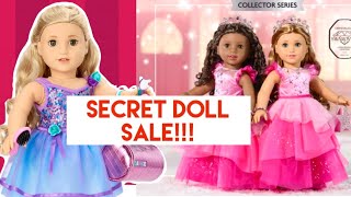 AG American Girl News: Secret 18” Doll Sale! 2024 Collector Limited Edition Pink Stardust +TM