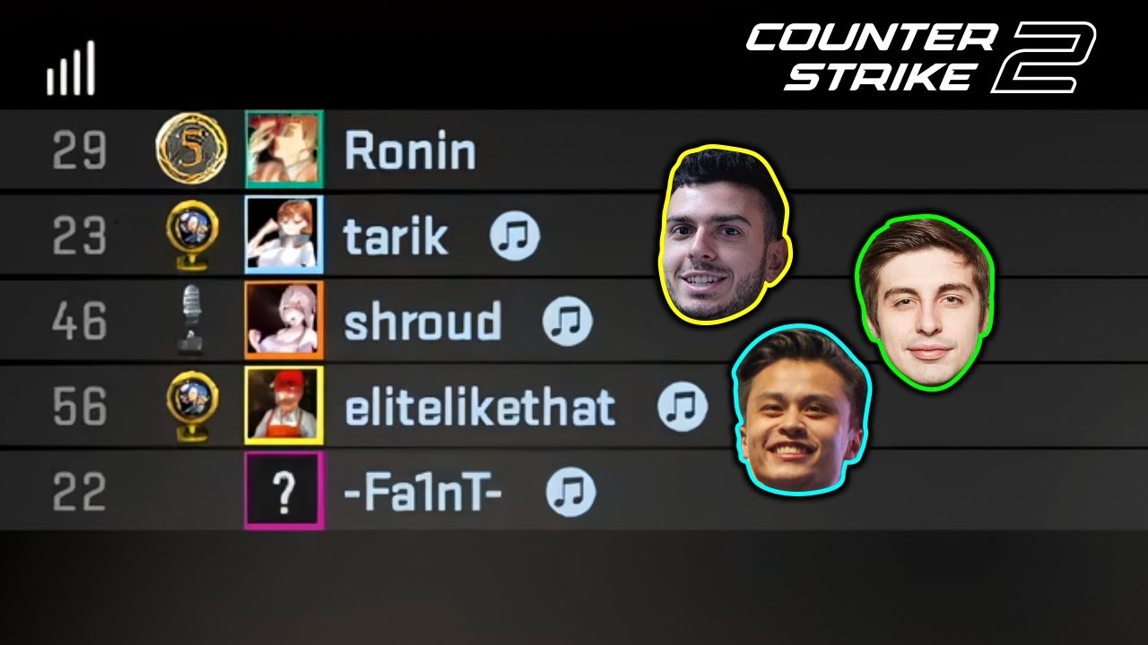 Cooper vs Shroud, Tarik and Stewie2k in Counter Strike 2 - YouTube