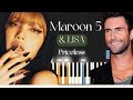 Priceless - Maroon 5 & LISA | 4 Magic✨ Chords - EASY Piano Tutorial