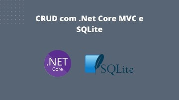 CRUD usando .NET CORE MVC e SQLite