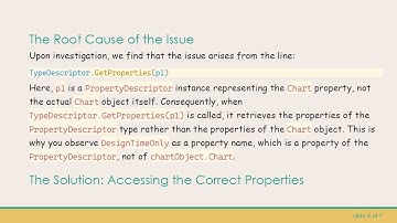 How to Access Properties of a Property in C#  with Reflection PropertyDescriptor