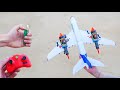 Experiment rc aircraft and rockets 