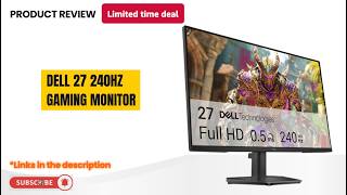Dell 27" 240Hz Gaming Monitor Review 🔥 SE2726HG | Best Budget FPS Gaming Monitor 2026?