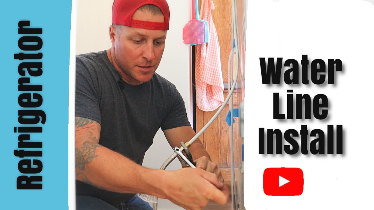 How To Install A Water Line To Your Refrigerator 