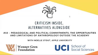 The Opportunities and Limitations of Anthropology outside the Academy