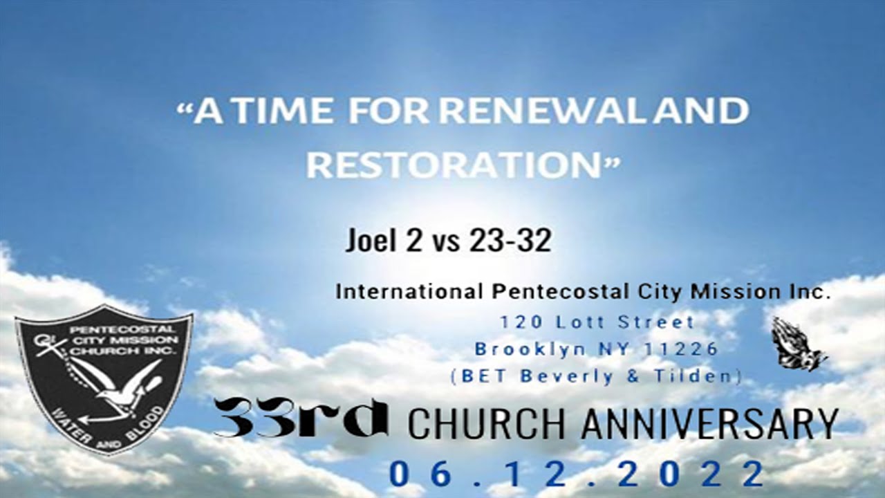 Lott Street 33rd Anniversary | 6-12-2022 | Speaker Bishop Dr Donald Maxwell