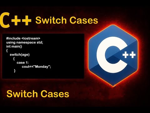 C++ Lecture 6: Mastering Switch Case Statements | Control Flow Made Easy