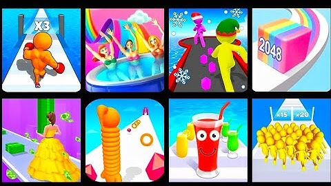 Level up Runner,Hottub, Giant Rush,Jelly Run, Money Run,Long Neck Run, Juice Run,Join &Clash,games,