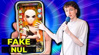 Le pire jeu mobile que j'ai testé de ma vie (pubs fake, faux profils...)