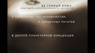 22 генный ключ. Благодать, благосклонность, бесчестие. Планетарий инициация, священные печати и тела