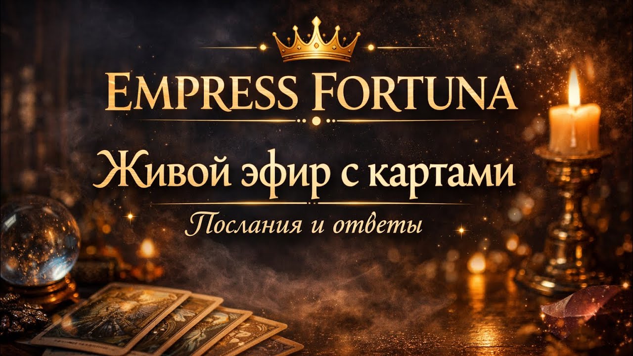 Императрица (III) ⚜️ Архетипы по Карлу Юнгу ⚜️ Empress Fortuna  в прямом эфире!