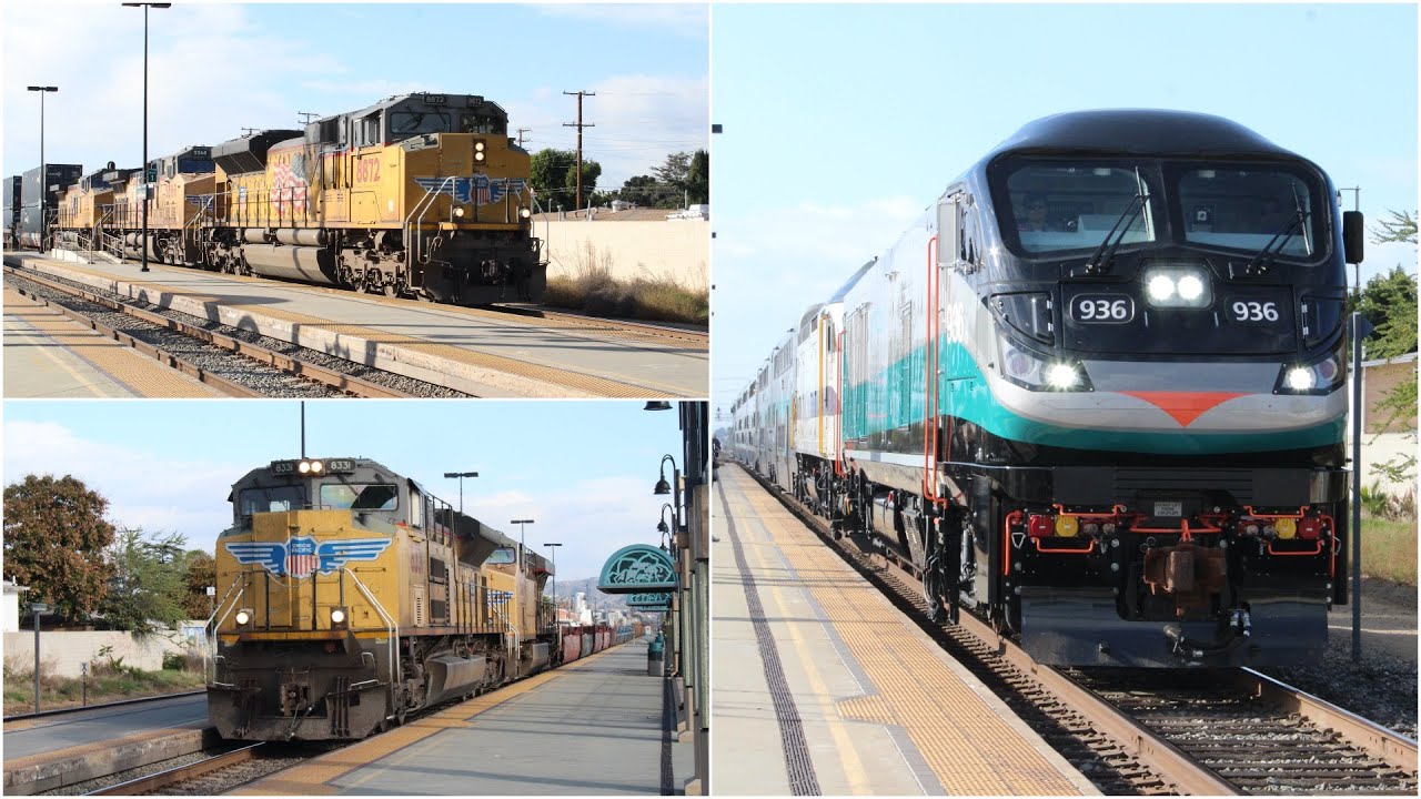 A Few Trains at Station 1/9/20 YouTube