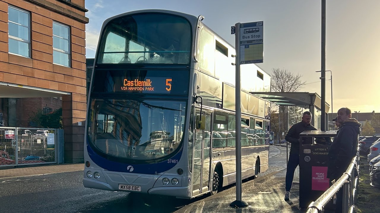 [Transfer/Derate] First Glasgow | MX58 EBC - 37461 | Volvo B9TL Wright ...