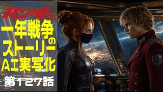 AI実写化ガンダム一年戦争ストーリー　第127話　シャア・アズナブルの日記　 #ガンダム#ギレンの野望 #一年戦争
